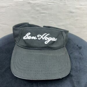 Ben‎ Hogan Black Visor Adjustable Golf Pickleball  Tennis Brunch Athleisure